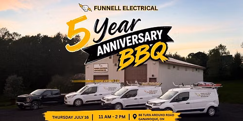 Funnell Electrical Contractors 5-Year Anniversary BBQ
