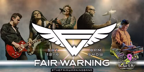 Fair Warning Returns to The Spot | Celebrating the Best of Arena Rock
