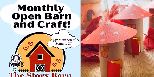 May Open Barn & Craft: Mushroom Houses