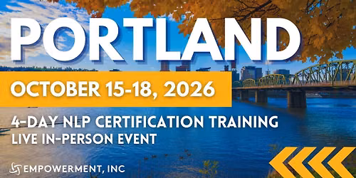 Integrative NLP Practitioner Certification\u00ae Training - Portland, OR
