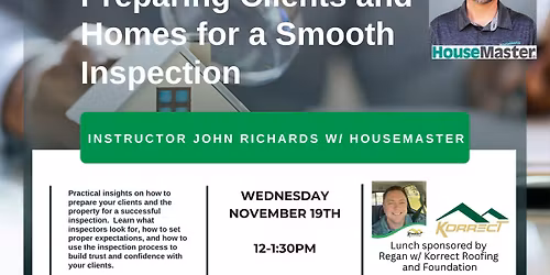 The Inside Scoop: Preparing Clients (and Homes) for a Smooth Inspection w\/ John Richards