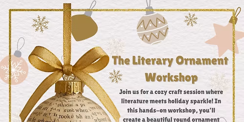 The Literary Ornament Workshop