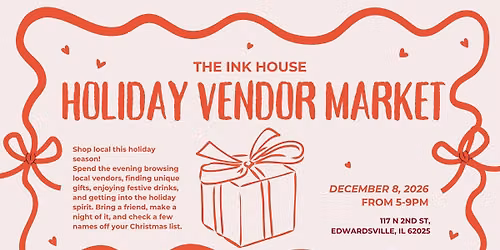 Holiday Vendor Market at The Ink House