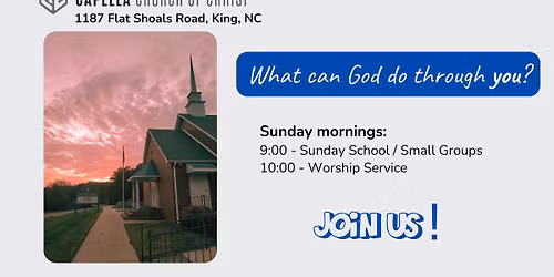 Worship Service - Capella Church of Christ