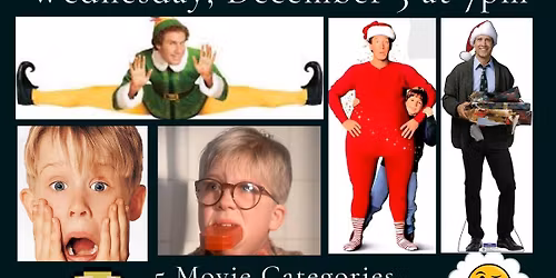 \ud83c\udf85 CHRISTMAS MOVIE TRIVIA NIGHT \ud83c\udf84