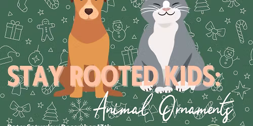 Kids Class: Animal Ornaments