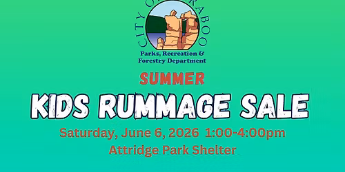 Summer Kids Rummage Sale