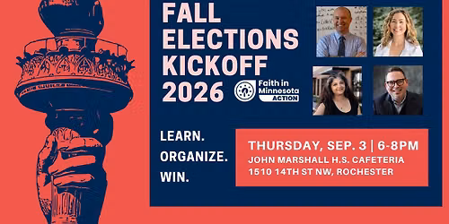 Fall Elections Kickoff - Greater Rochester
