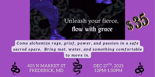 Sacred Feminine Rage w: Kali Kat Yoga