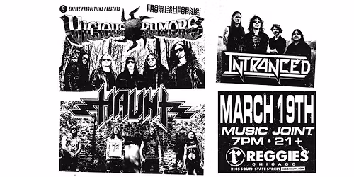 Vicious Rumors \/ Haunt \/ Intranced \/ Sacred Leather at Reggies