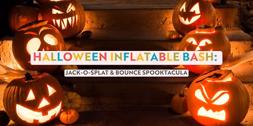 Halloween Inflatable Bash: Jack-O-Splat & Bounce Spooktacula