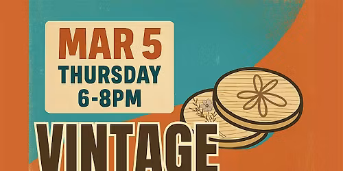 Vintage wood Burned Coaster Workshop