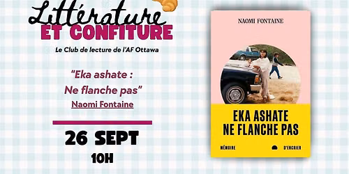 Litt\u00e9rature et Confiture - Club de lecture