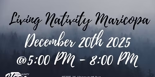 Living Nativity Maricopa