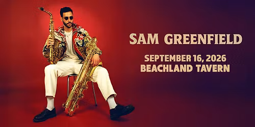 Sam Greenfield at Cannery Hall - Row One Stage