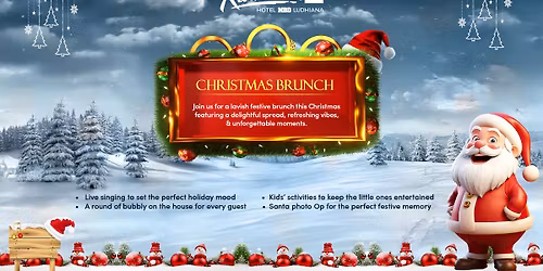 Christmas Brunch By Pool at Radisson Blu Ludhiana