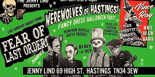 THE WEREWOLVES OF HASTINGS - Halloween Party