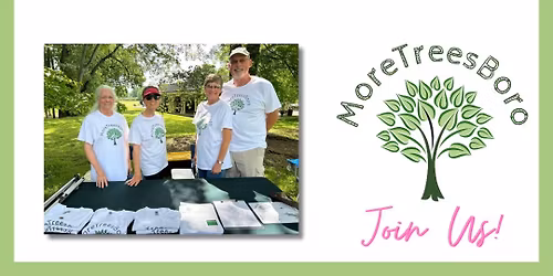MoreTreesBoro Meeting Nov. 9th 1-3pm