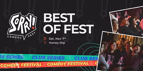 Best of the Fest! STAND-UP