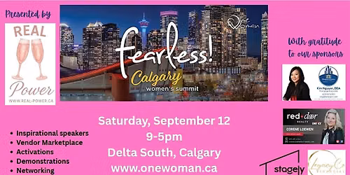 Fearless Calgary Women's Summit & Marketplace Fall 2026