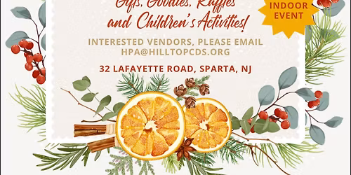 Hilltop\u2019s Holiday Craft and Vendor Sale