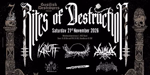 Basilisk Destr\u00f6yers present: Rites of Destruction Vol. VII