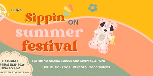 CHARM joins Sippin on Summer Festival