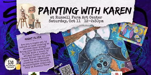 Painting with Karen: Night Flyer