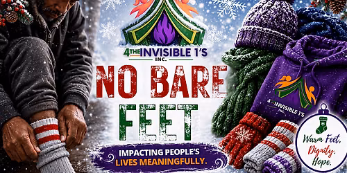 No Bare Feet Project 2026   |   Warm feet. Dignity. Hope.