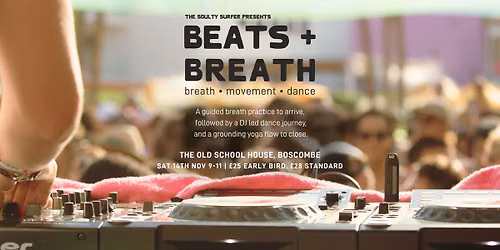 BEATS + BREATH: Breath, Movement + Music (Live DJ)