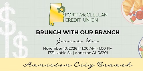 Brunch with our Branch | FMCU Anniston, AL