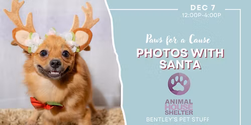 Algonquin: Pictures with Santa & Mrs. Claus Benefiting Animal House Shelter!