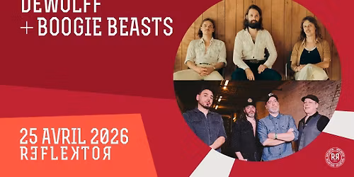 DeWolff + Boogie Beasts au REFLEKTOR le 25 avril 2026
