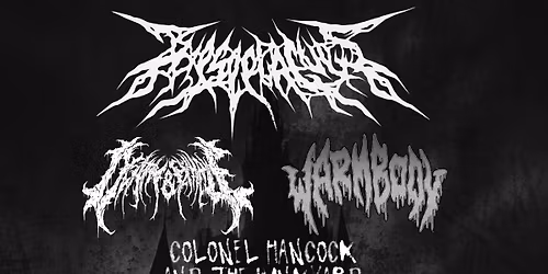 These Plagues \/ Death & Exhale \/ Warmbody \/ Colonel Hancock and The Junkyard Trio