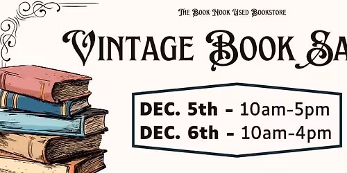 2025 Vintage Book Sale