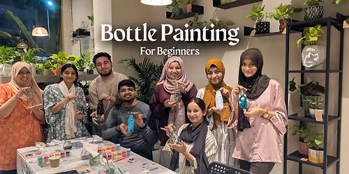 Glass Bottle Painting (for beginners)