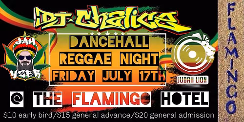 Pull Up! Dancehall with DJ Chalice, Jah Yzer & Judah Lion