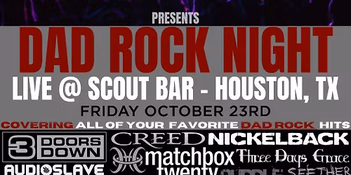 Council Hill Presents: Dad Rock Night \u2013 A Tribute to 2000s Rock