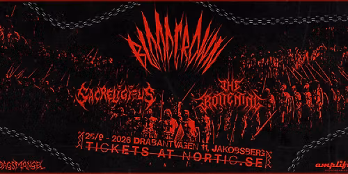 Bloodcrown + The Rottening + Sacreligious Live @Klubb Fredagsmangel