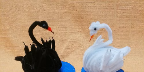 Pipe Cleaner Swans