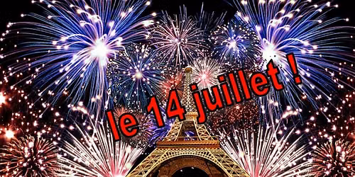 Celebrate Bastille Day\/le 14 juillet, France\u2019s national holiday!