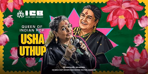 Saturday Night Special Live Singer ft. Usha Uthup