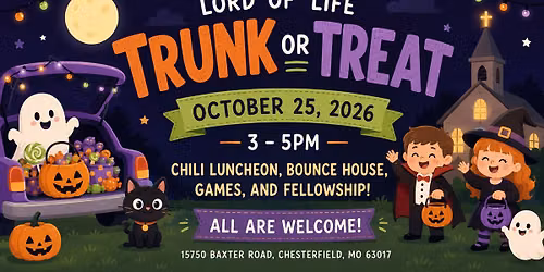 Lord of Life Trunk or Treat