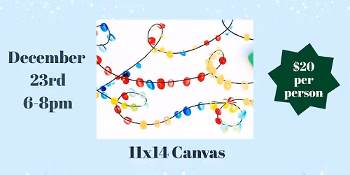 \u2728\ud83c\udfa8 String Lights Finger Painting Night \ud83c\udfa8\u2728