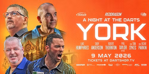 A night at the darts - York 2026