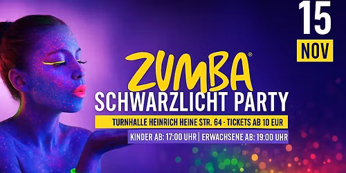 3. Schwarzlicht-Zumba Party  - Erwachsene und Kinder -