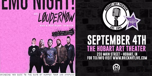 EMO Night with LOUDERNOW!