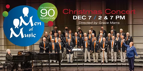 Men of Music Christmas Show
