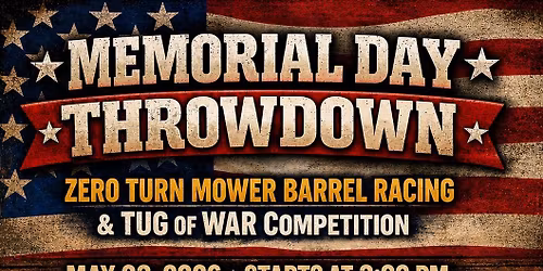 Memorial Weekend Lawn Mower Throwdown
