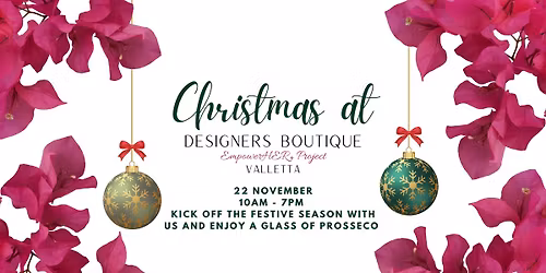 Christmas At Designers Boutique